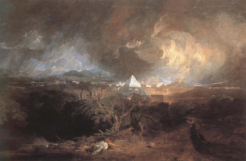 Joseph Mallord William Turner Fifth tragedy of Egypt oil painting image